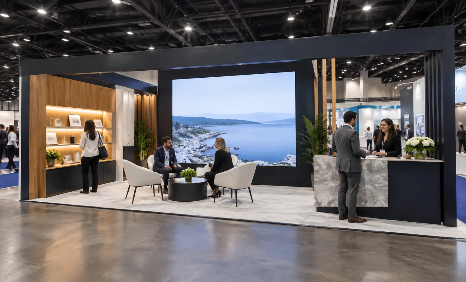 licensing-expo-booth-rental related product trade show exhibit visual