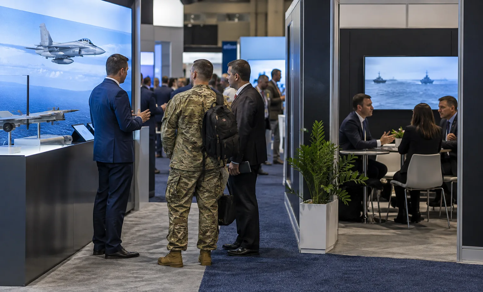 sea-air-space-conference-exposition-booth-rental content trade show exhibit visual
