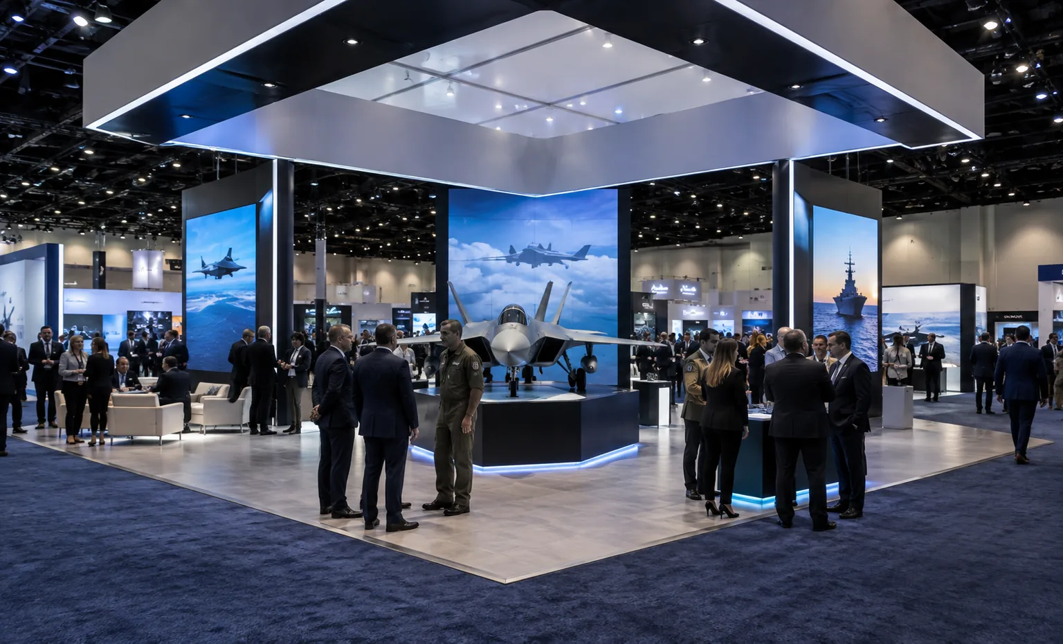 sea-air-space-conference-exposition-booth-rental related product trade show exhibit visual