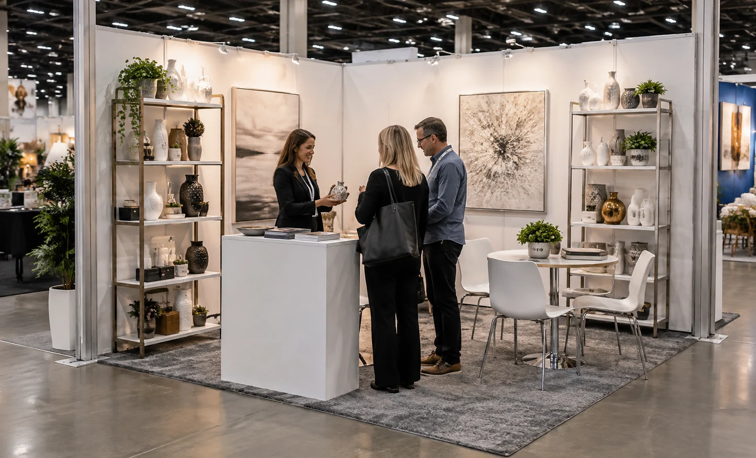 las-vegas-souvenir-and-resort-gift-show-booth-rental vertical product trade show exhibit visual