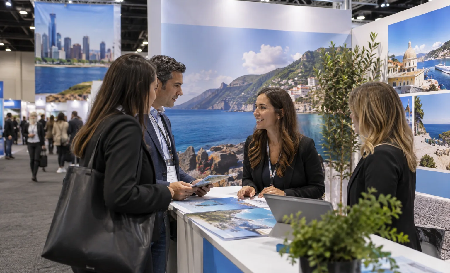 chicago-travel-and-adventure-show-booth-rental image banner trade show exhibit visual