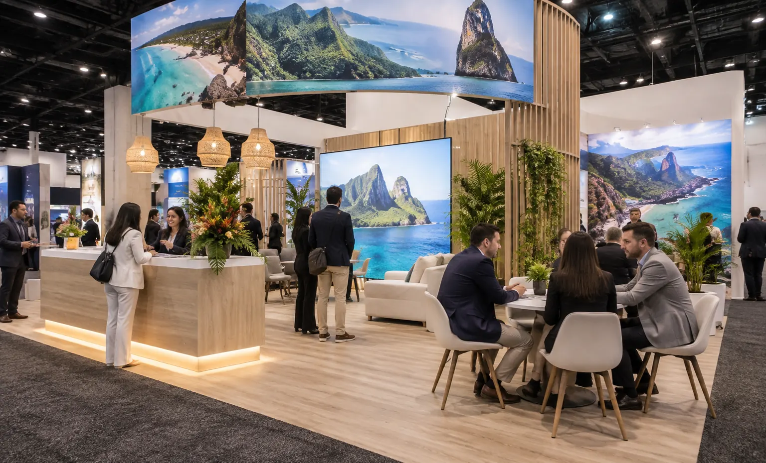 chicago-travel-and-adventure-show-booth-rental related product trade show exhibit visual