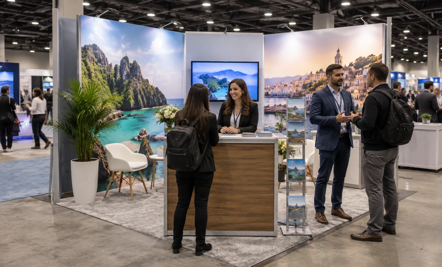 chicago-travel-and-adventure-show-booth-rental related product trade show exhibit visual