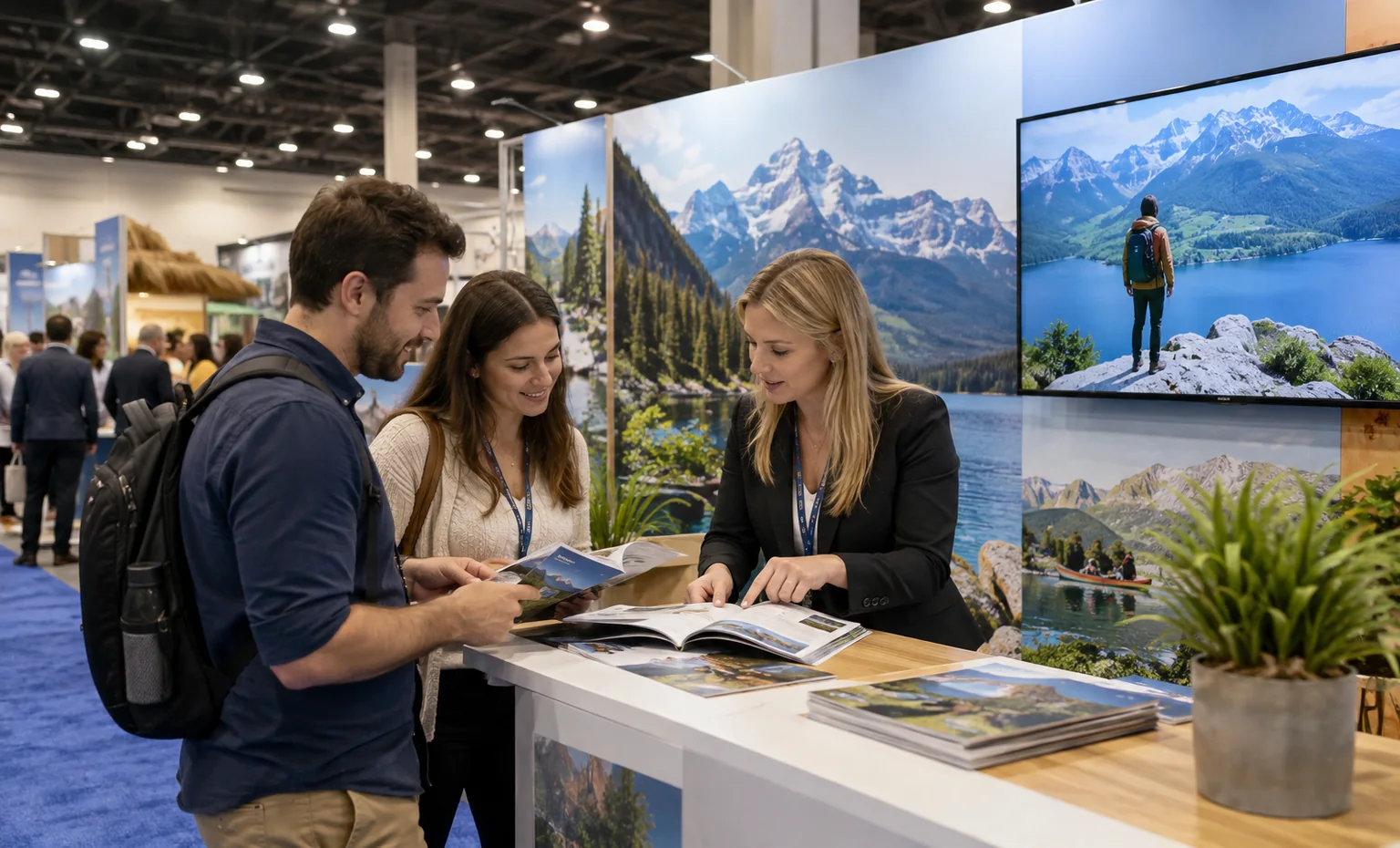 new-york-travel-and-adventure-show-booth-rental image banner trade show exhibit visual