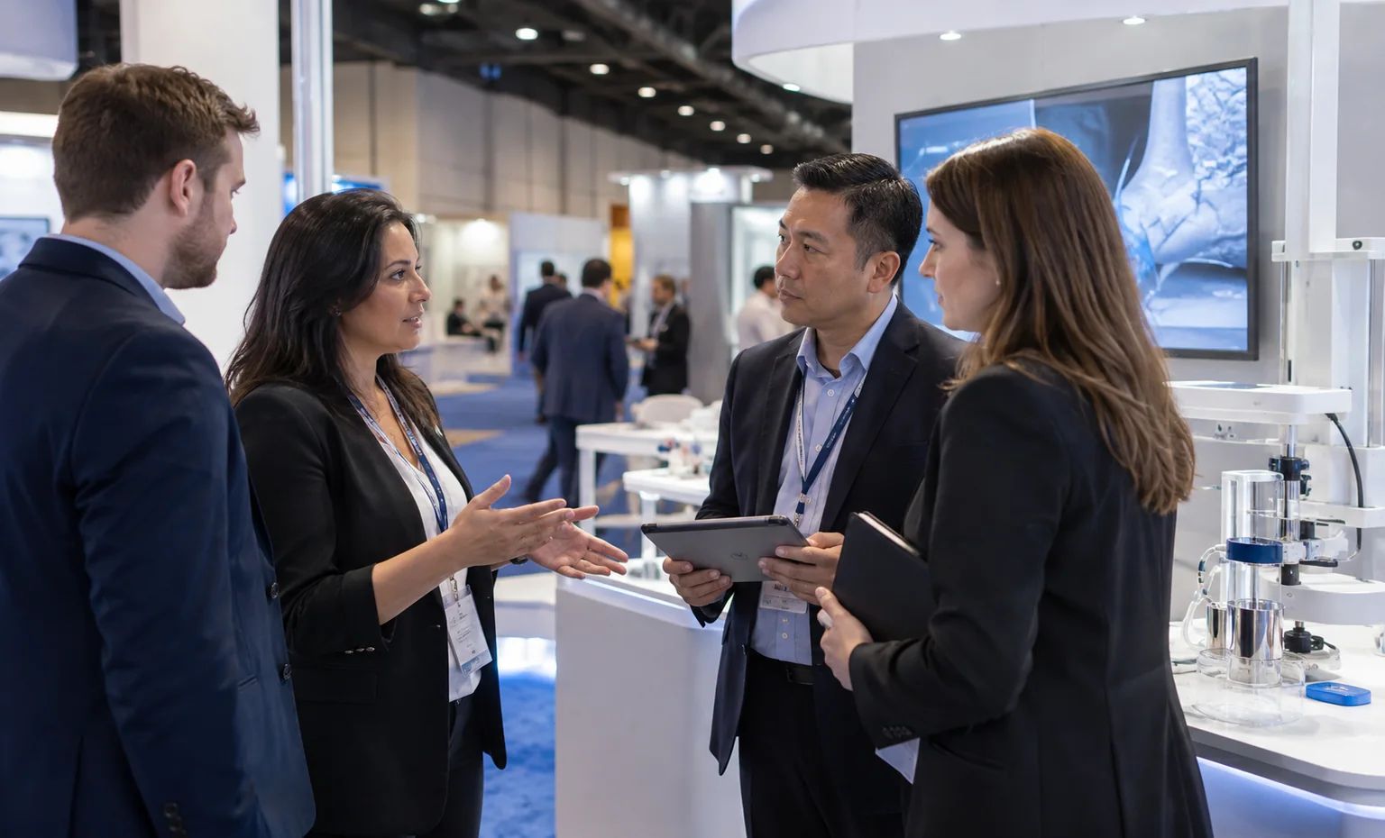aua-annual-meeting-booth-rental vertical block trade show exhibit visual