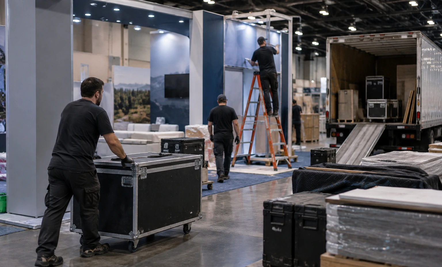 ata-show-booth-rental feature box trade show exhibit visual