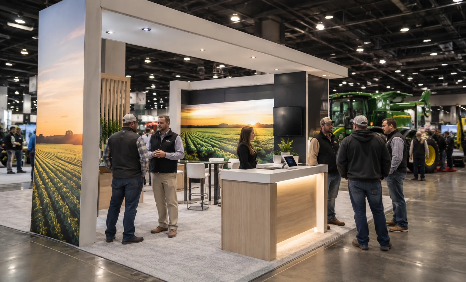 midwest-ag-expo-booth-rental feature box trade show exhibit visual