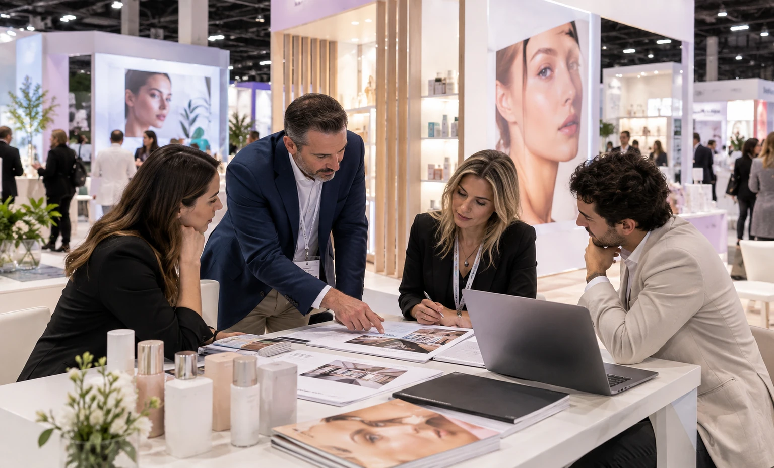 cosmoprof-north-america-miami-booth-rental image banner trade show exhibit visual