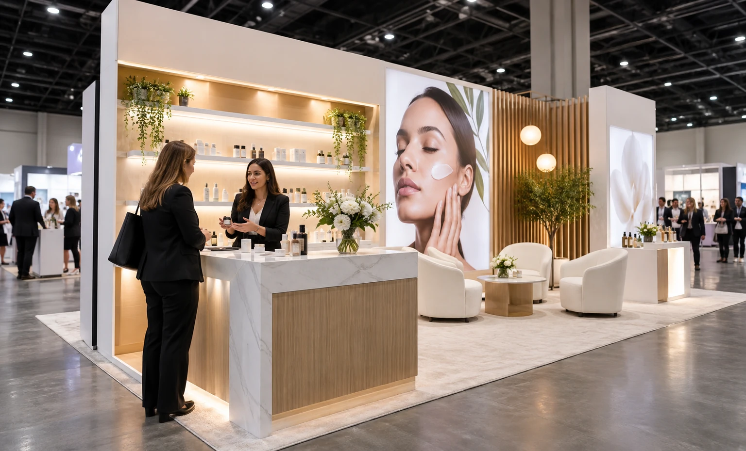 cosmoprof-north-america-miami-booth-rental related product trade show exhibit visual
