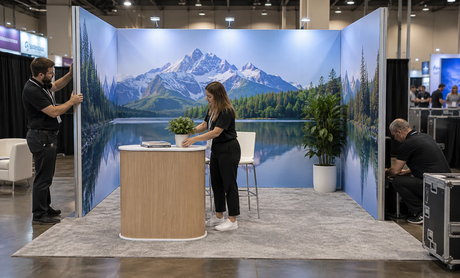 wvc-vegas-booth-rental content trade show exhibit visual