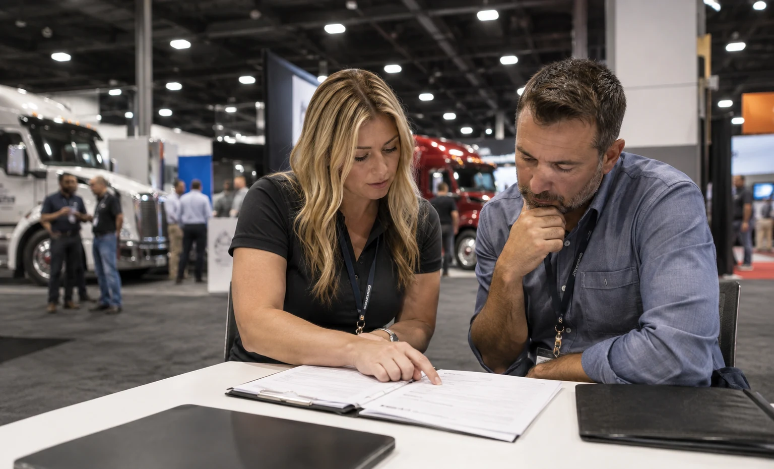 mid-west-truck-and-trailer-show-booth-rental content trade show exhibit visual