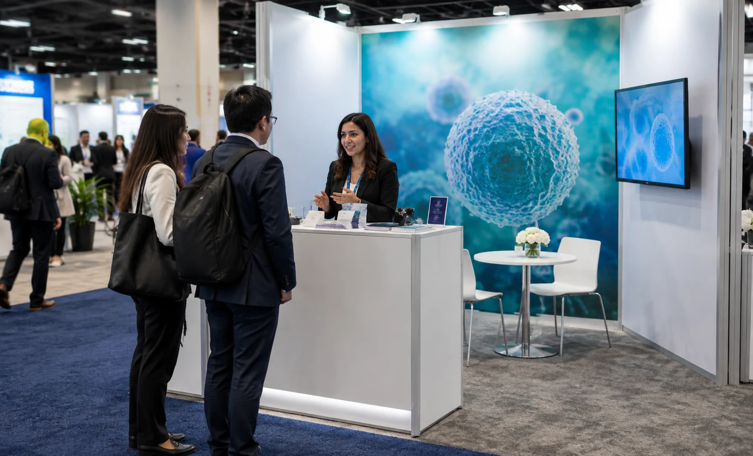 aacr-annual-meeting-booth-rental related product trade show exhibit visual