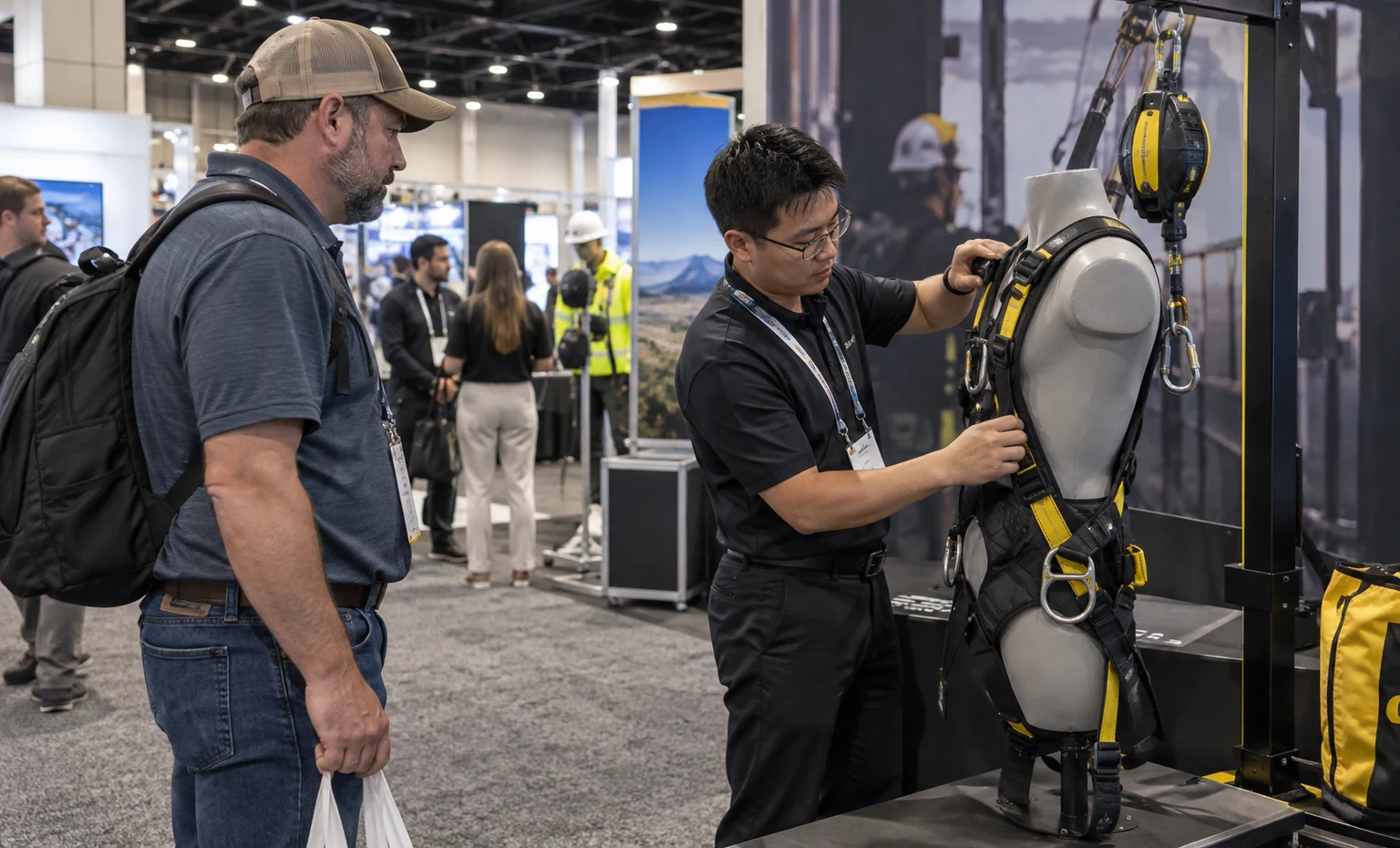 assp-safety-conference-and-expo-booth-rental content trade show exhibit visual