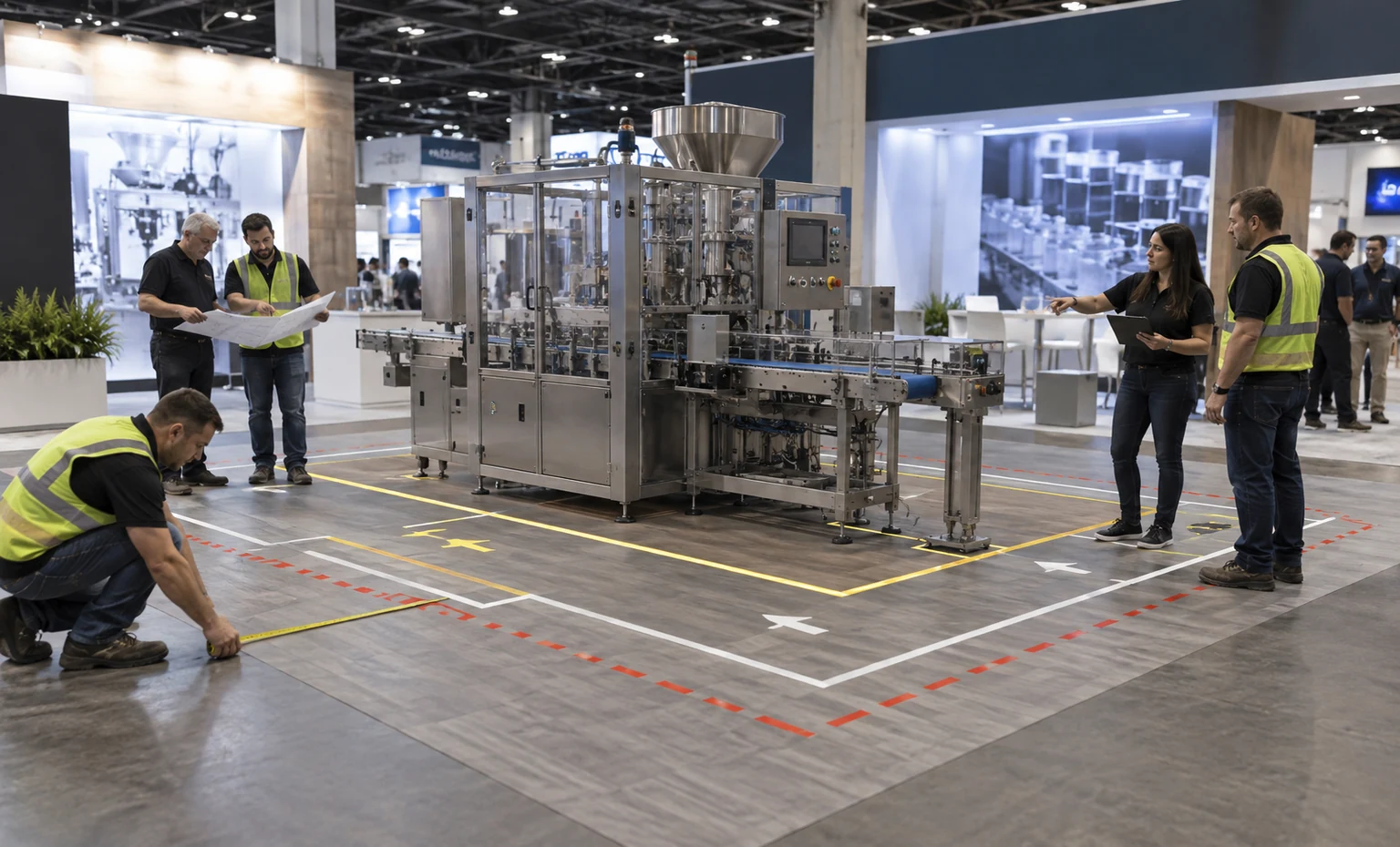 pack-expo-east-booth-rental content trade show exhibit visual