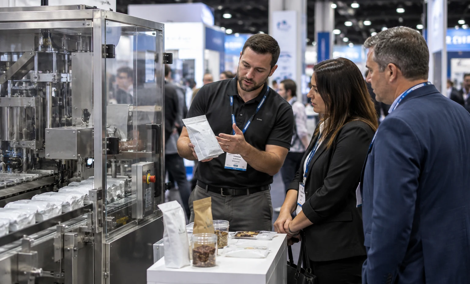 pack-expo-east-booth-rental content trade show exhibit visual
