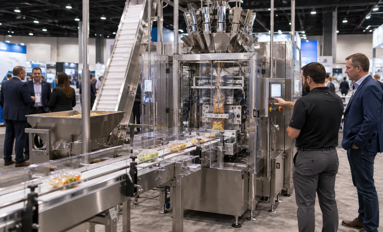 pack-expo-east-booth-rental vertical product trade show exhibit visual