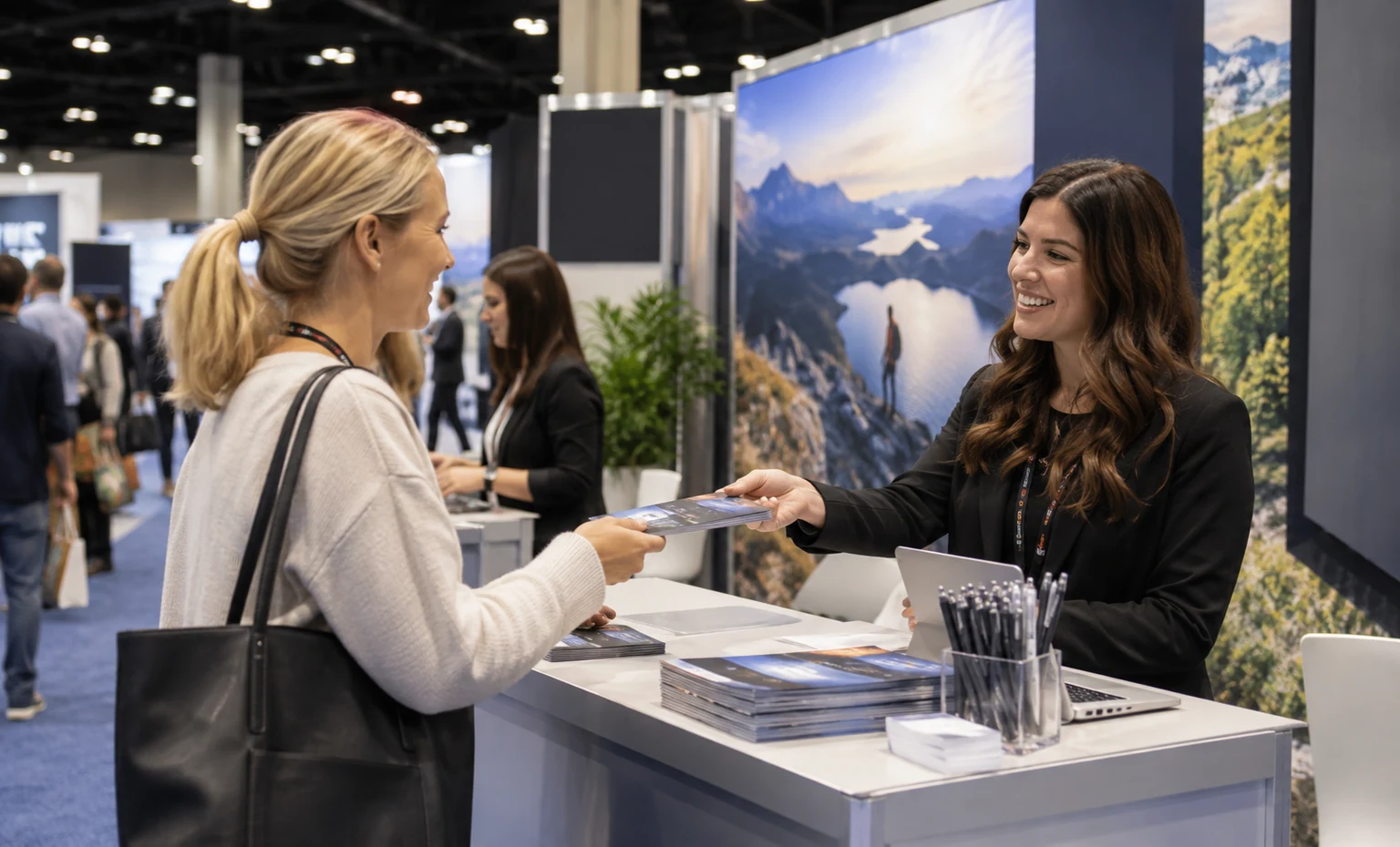 washington-dc-travel-and-adventure-show-booth-rental content trade show exhibit visual