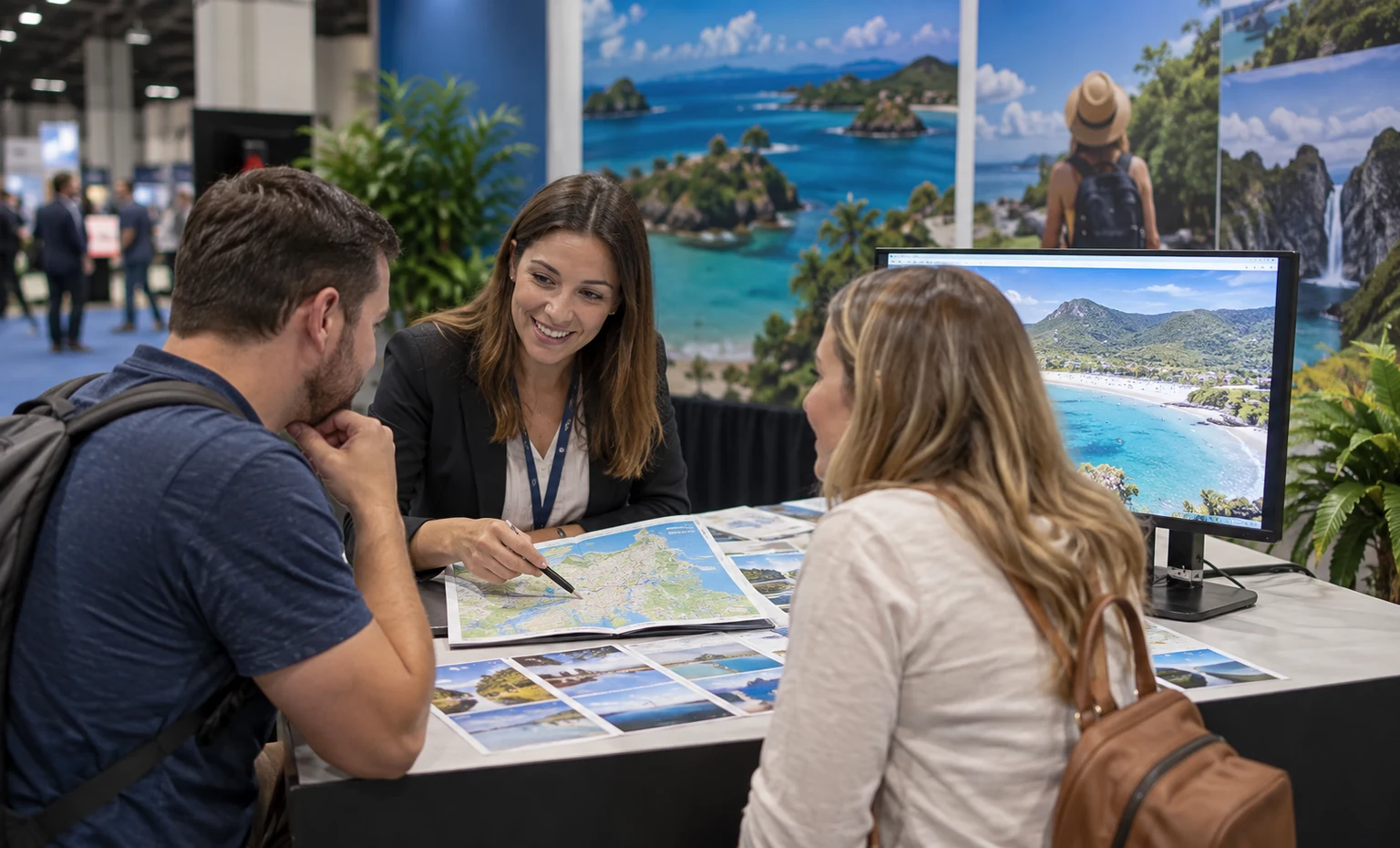 washington-dc-travel-and-adventure-show-booth-rental feature box trade show exhibit visual