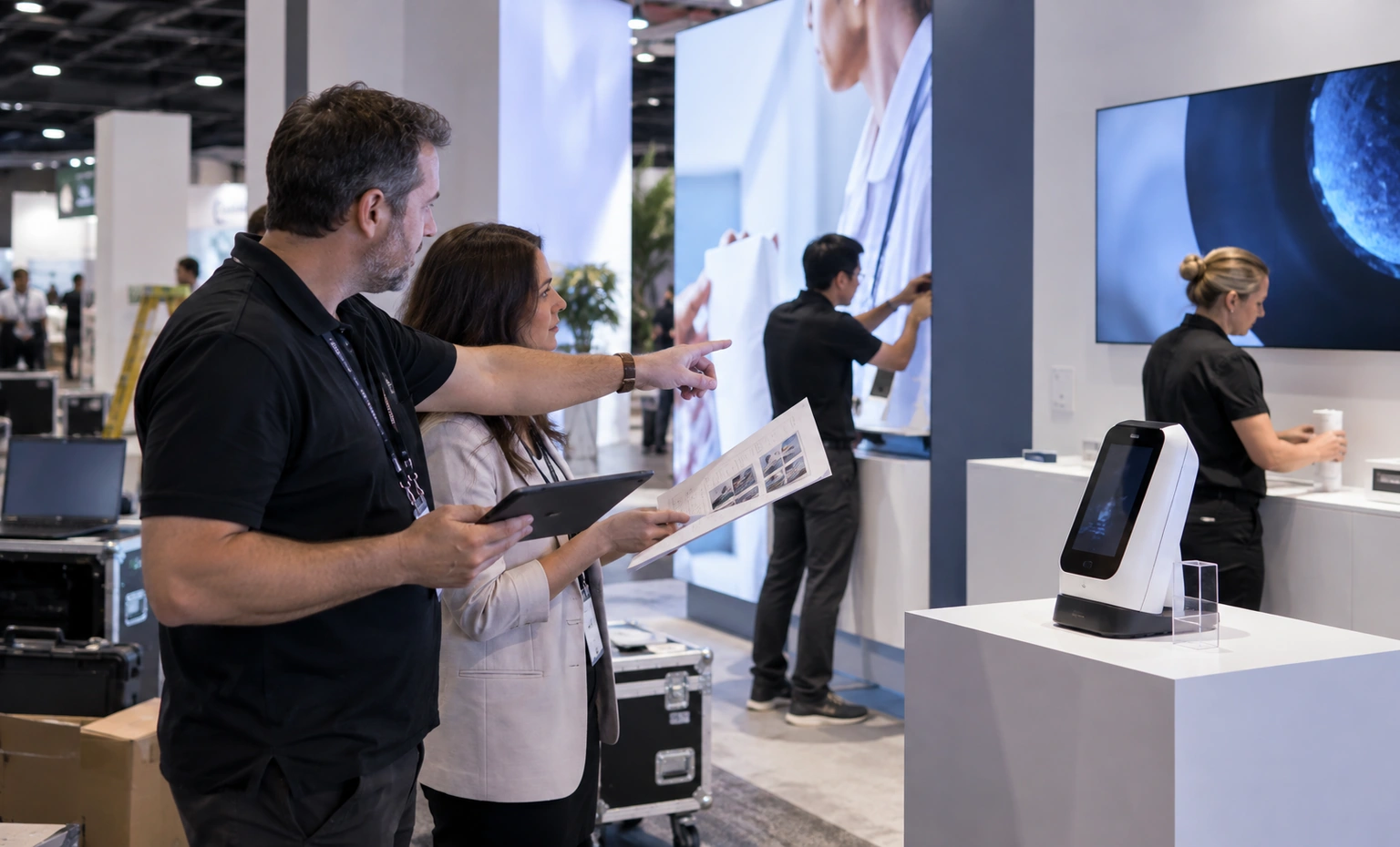 ddw-booth-rental content trade show exhibit visual