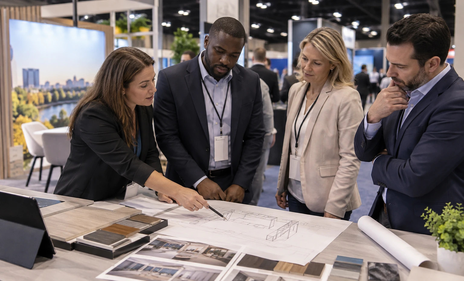 new-jersey-league-of-municipalities-conference-booth-rental image banner trade show exhibit visual