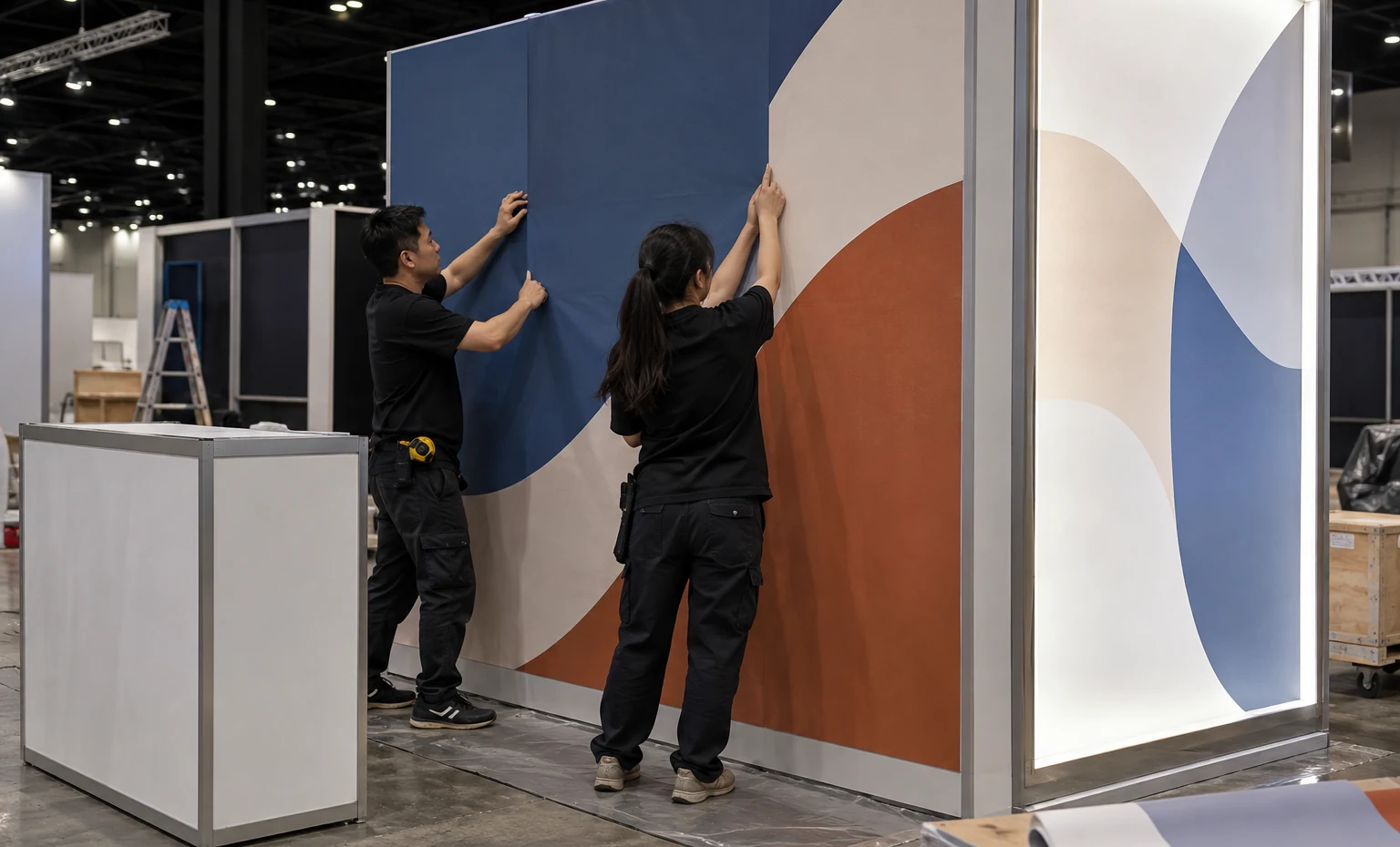 los-angeles-travel-and-adventure-show-booth-rental feature box trade show exhibit visual