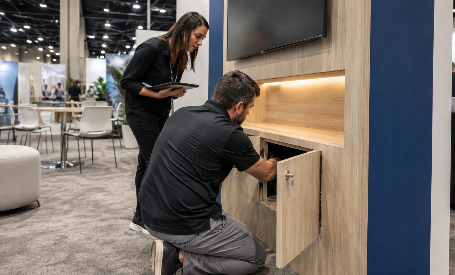 acc-annual-scientific-session-booth-rental feature box trade show exhibit visual