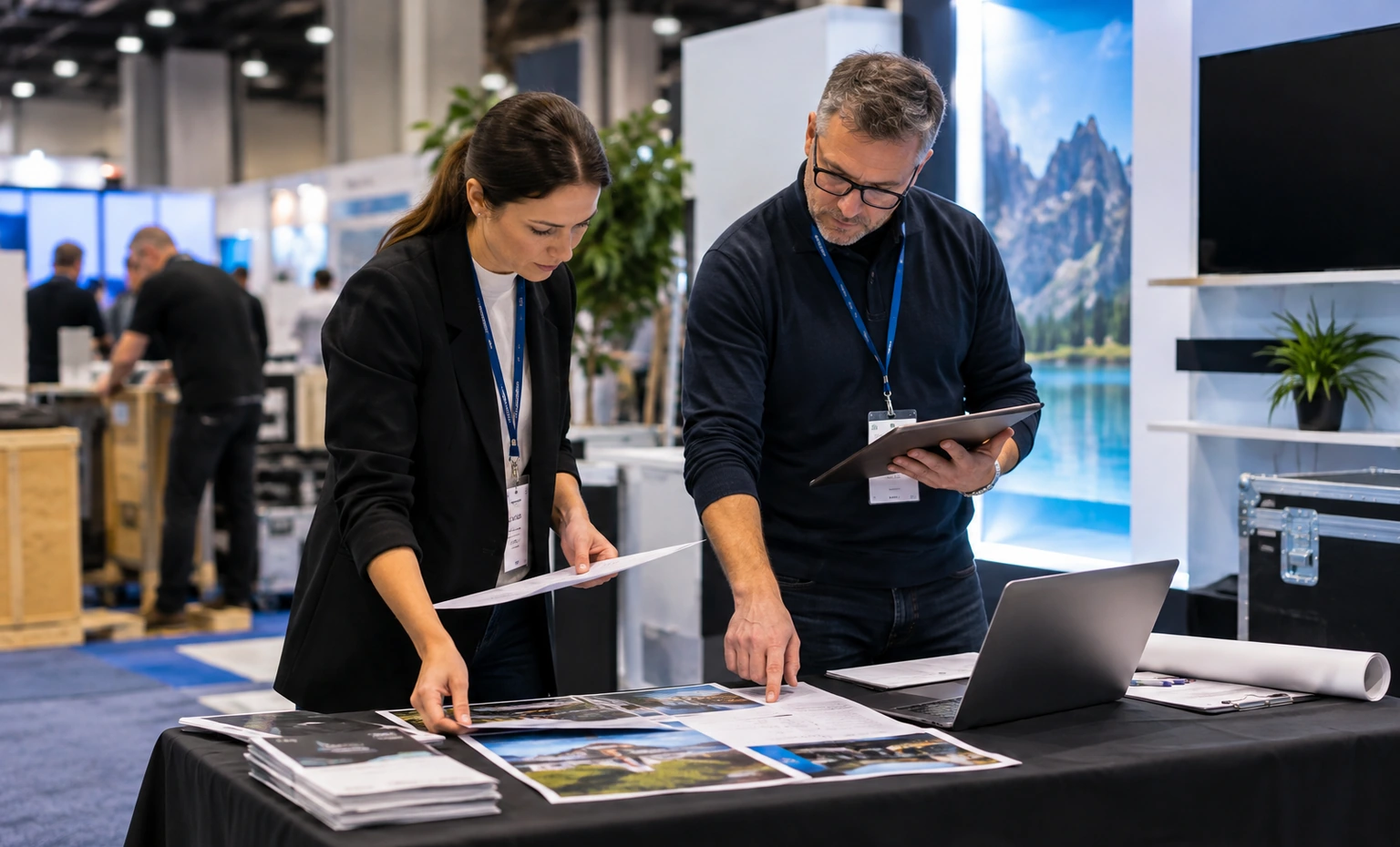 acc-annual-scientific-session-booth-rental vertical block trade show exhibit visual