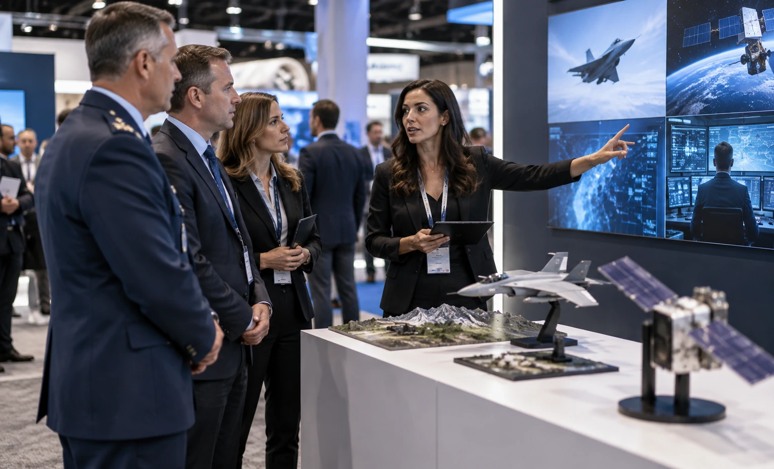 air-space-cyber-conference-booth-rental content trade show exhibit visual