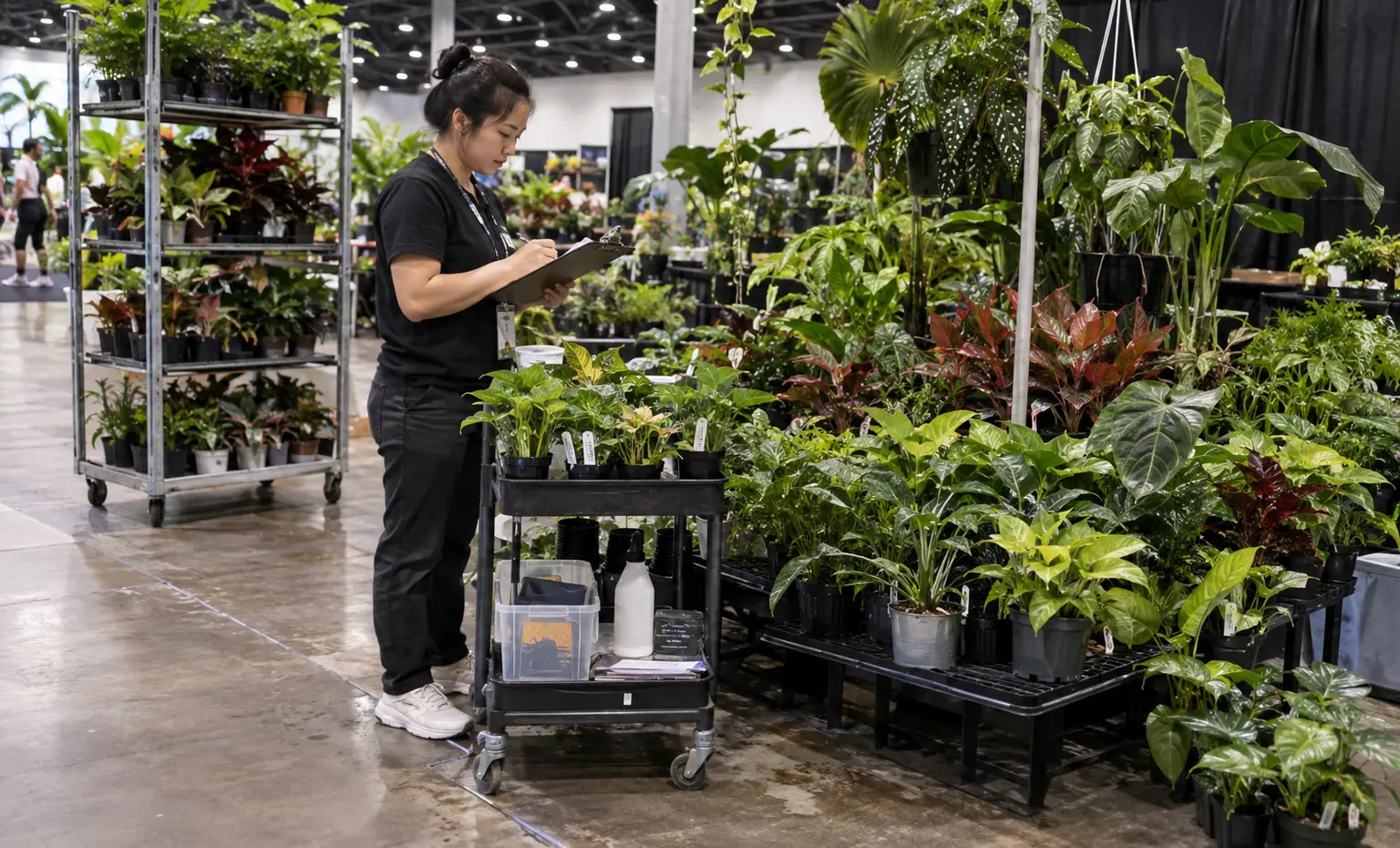 tpie-tropical-plant-international-expo-booth-rental content trade show exhibit visual