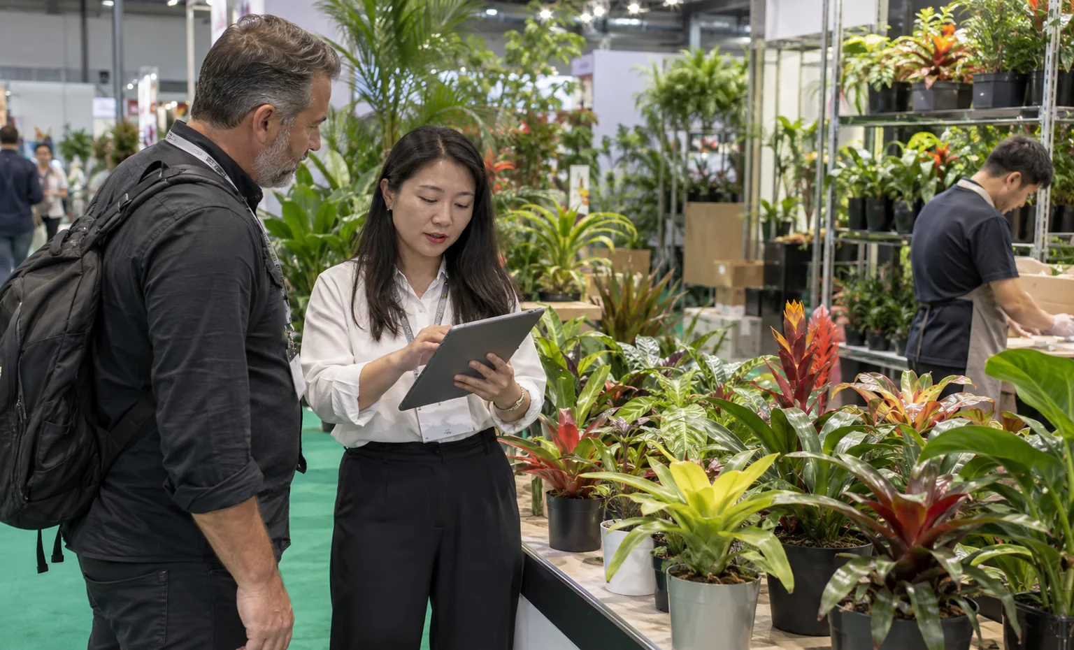tpie-tropical-plant-international-expo-booth-rental content trade show exhibit visual