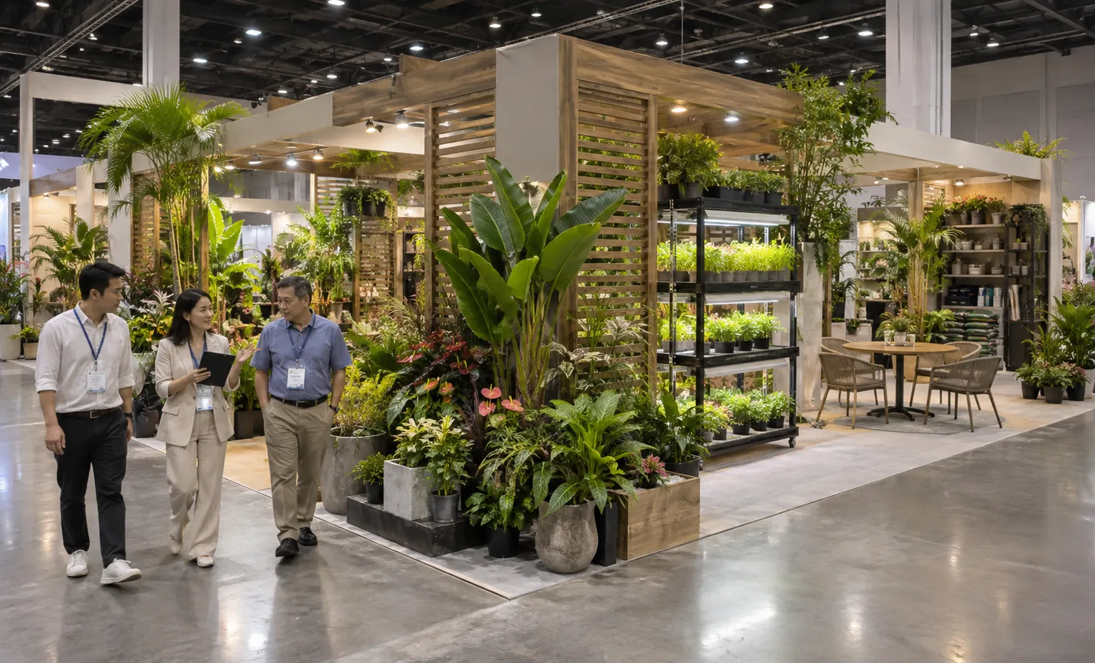 tpie-tropical-plant-international-expo-booth-rental related product trade show exhibit visual