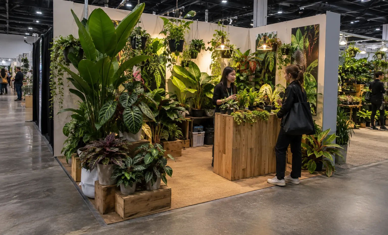 tpie-tropical-plant-international-expo-booth-rental related product trade show exhibit visual