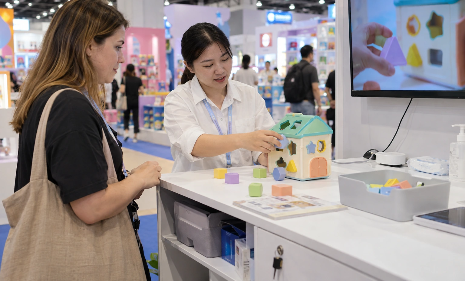 abc-kids-expo-booth-rental content trade show exhibit visual