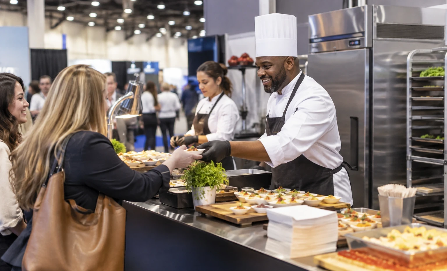 school-nutrition-association-annual-national-conference-booth-rental vertical block trade show exhibit visual