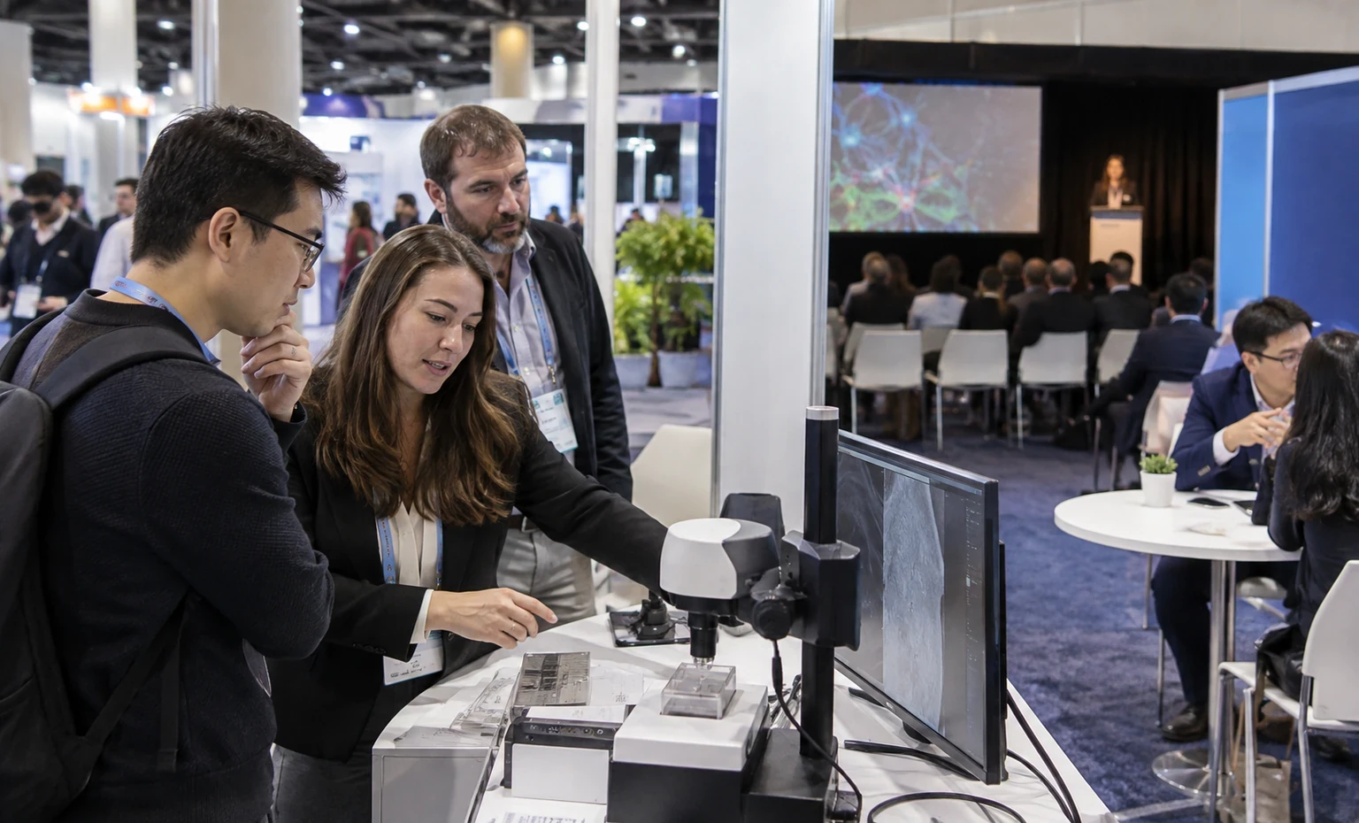 neuroscience-booth-rental content trade show exhibit visual