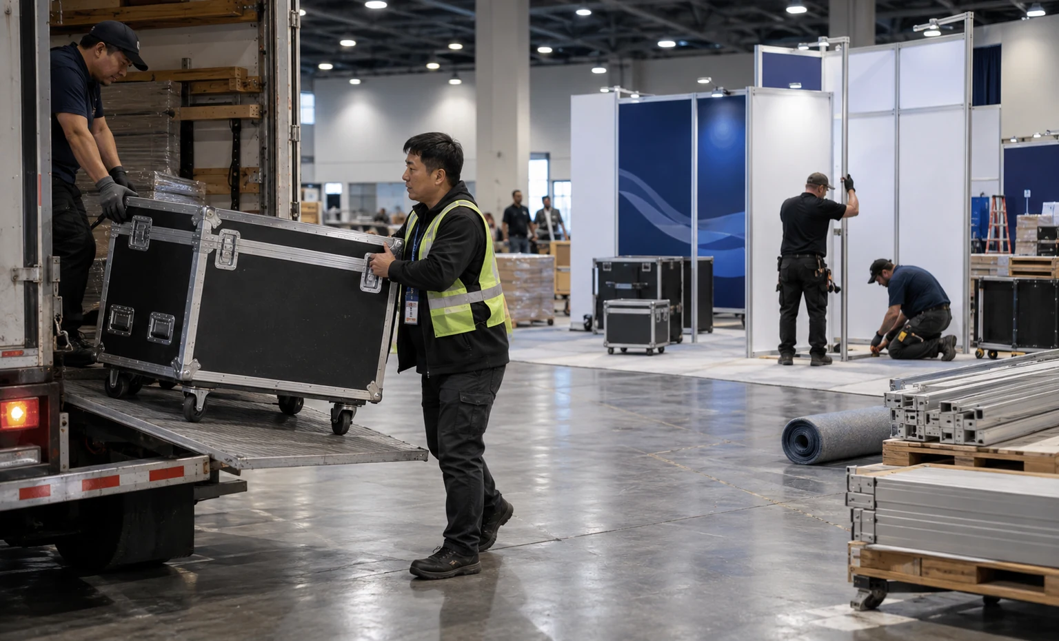 apta-combined-sections-meeting-booth-rental vertical block trade show exhibit visual