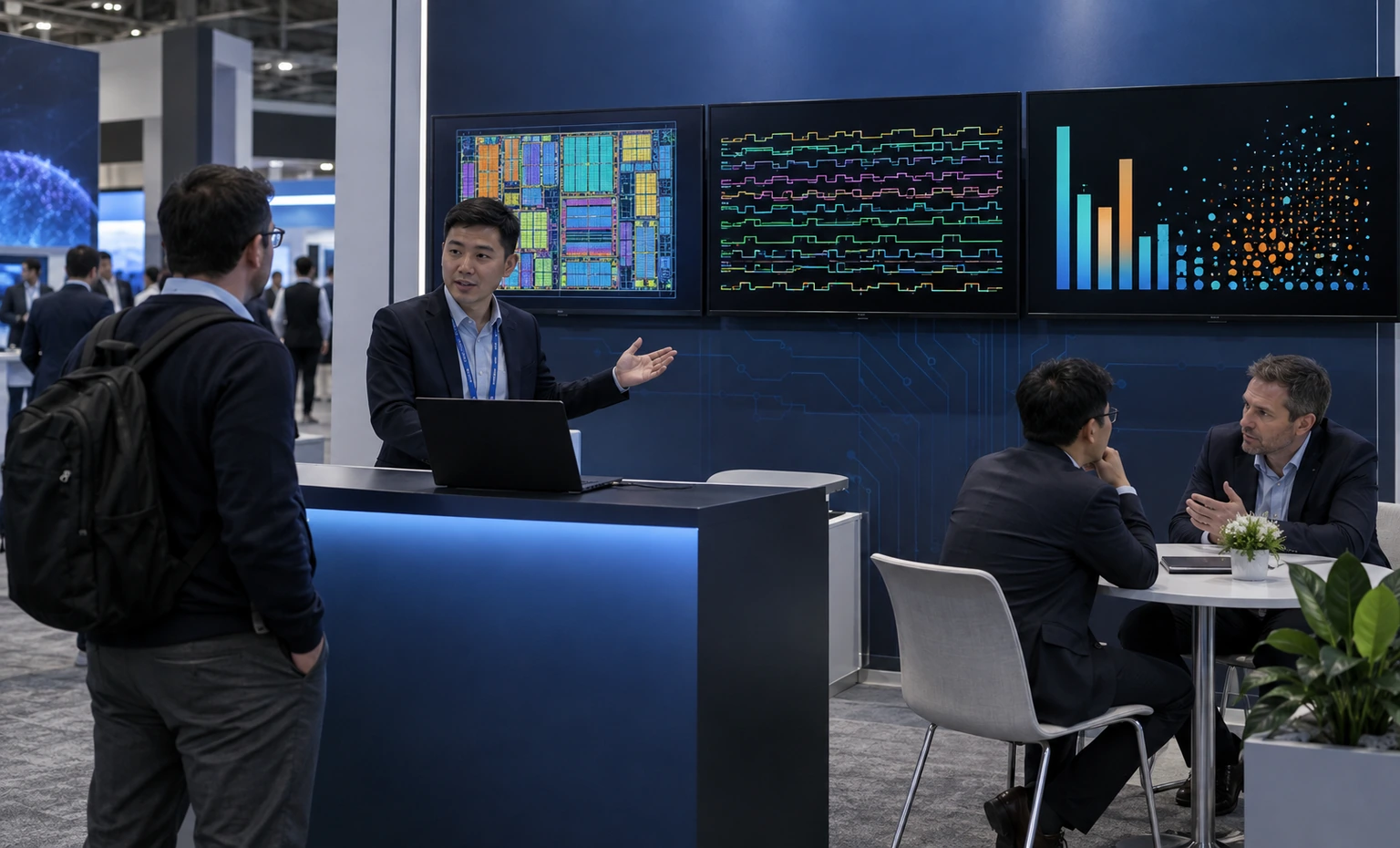 dac-design-automation-conference-booth-rental content trade show exhibit visual