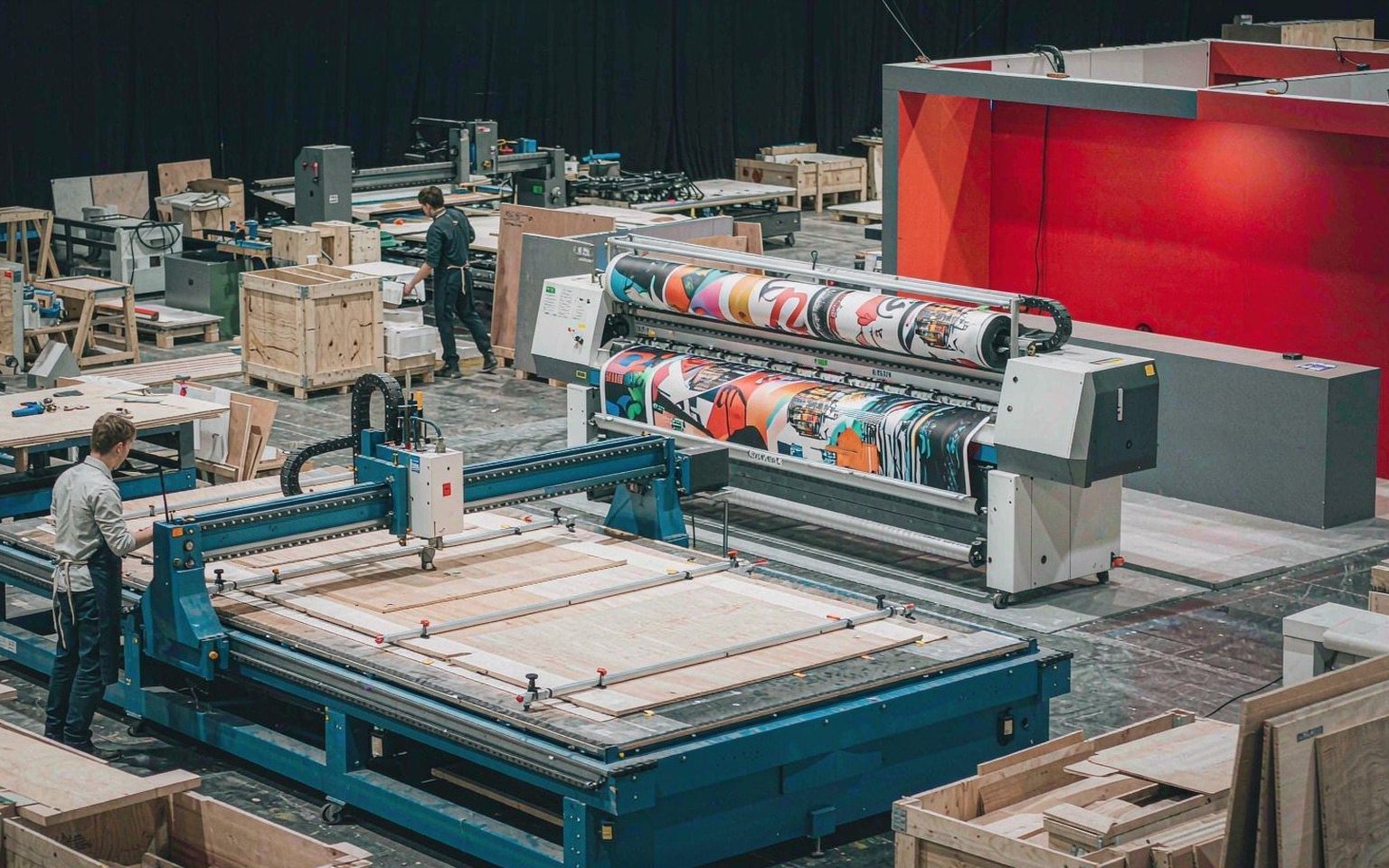 A Wide Graphic System Built Around Real Products