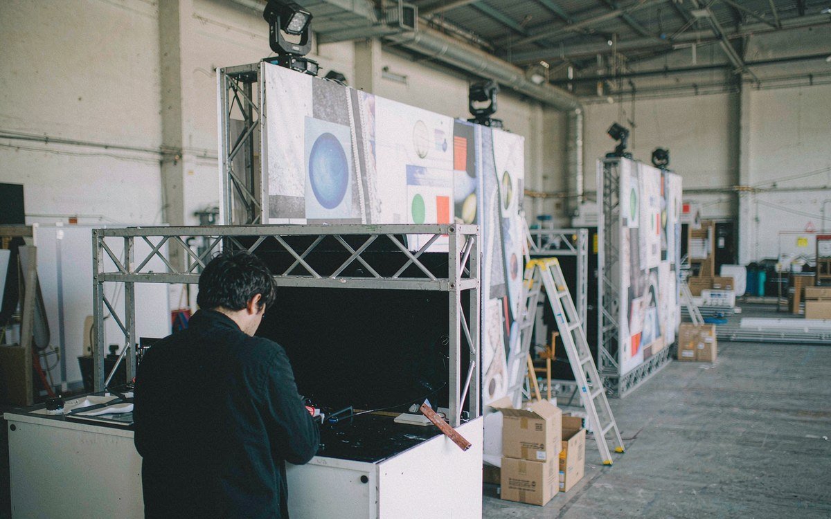 International Pizza Expo booth rental – pre-show build check before the booth ships