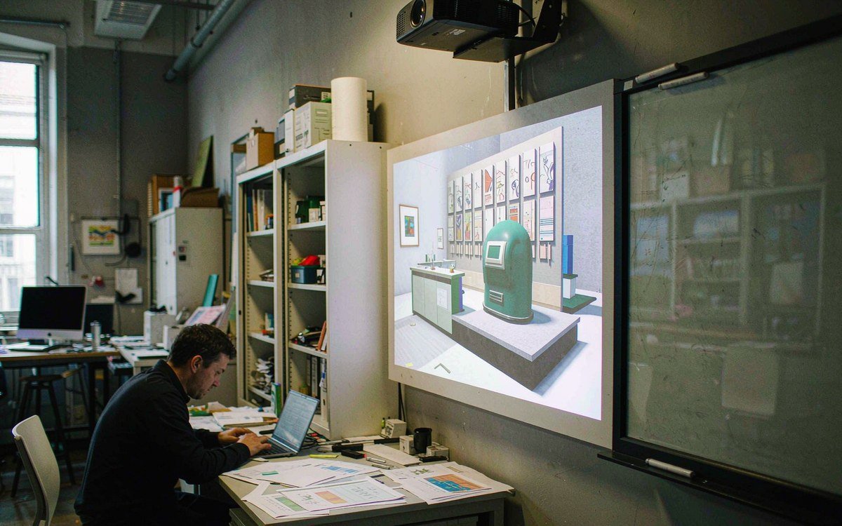 AAP National Conference and Exhibition booth rental – exhibit design review with the project manager