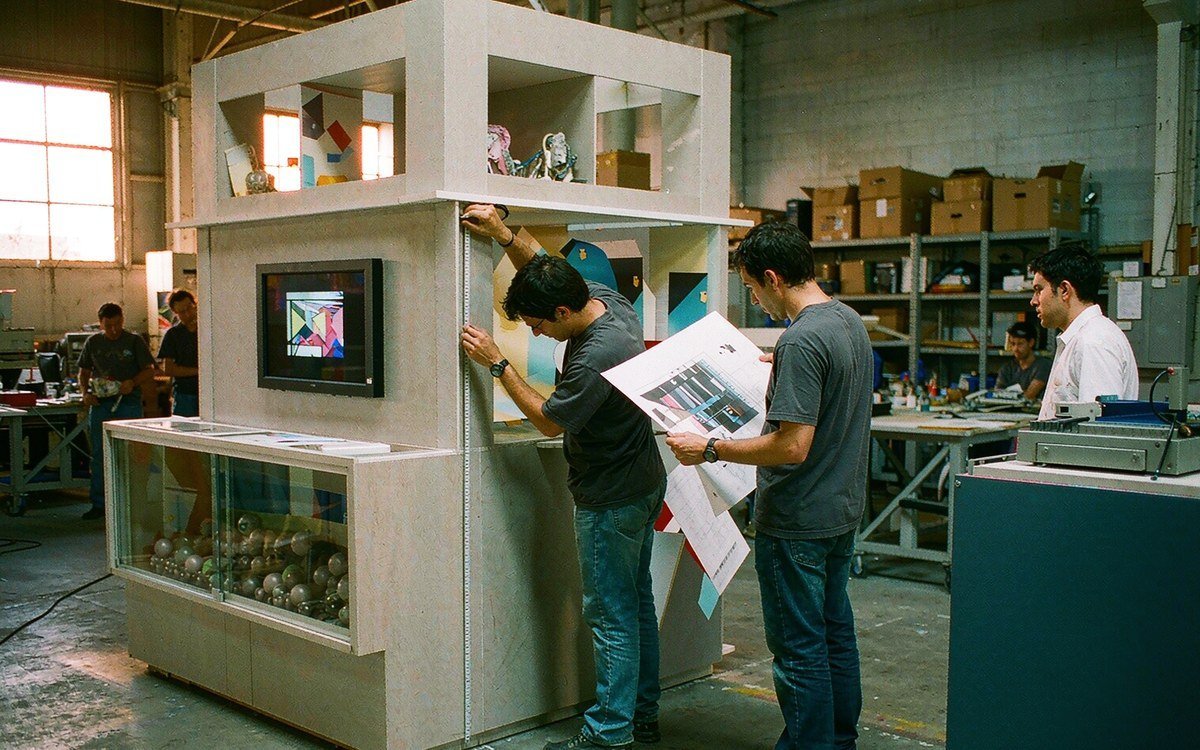 ASTRO Annual Meeting booth rental – pre-show build check before the booth ships