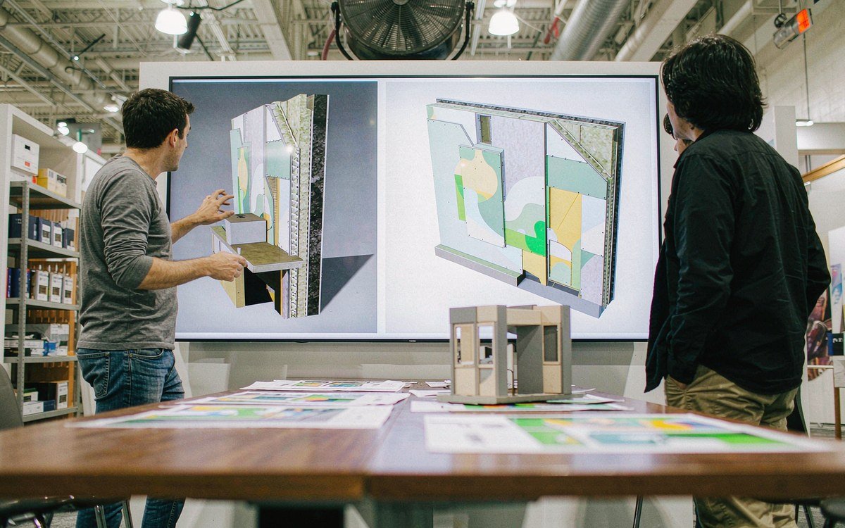 Build Show LIVE booth rental – exhibit design review with the project manager
