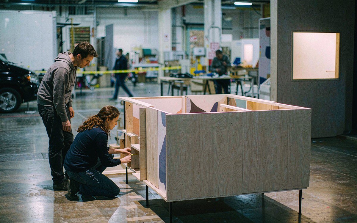 HD Expo + Conference booth rental – pre-show build check before the booth ships