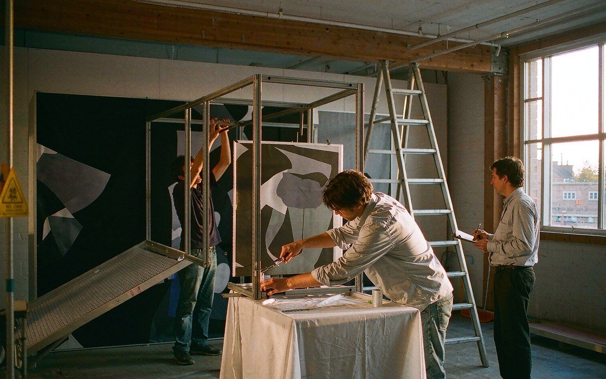 Pacific Coast Builders Conference booth rental – pre-show build check before the booth ships