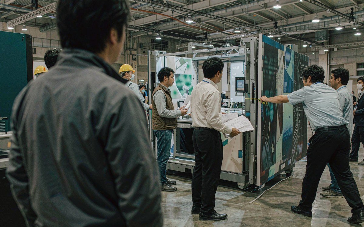 Pittcon booth rental – pre-show build check before the booth ships