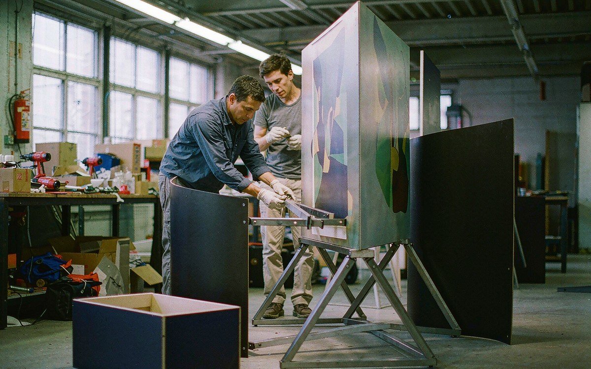 Toy Fair New York booth rental – pre-show build check before the booth ships
