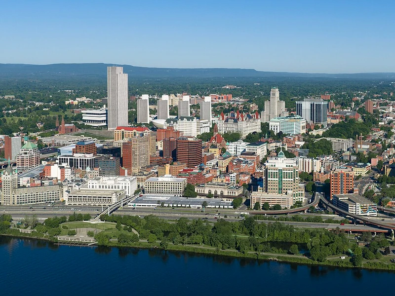 Albany cityscape, New York
