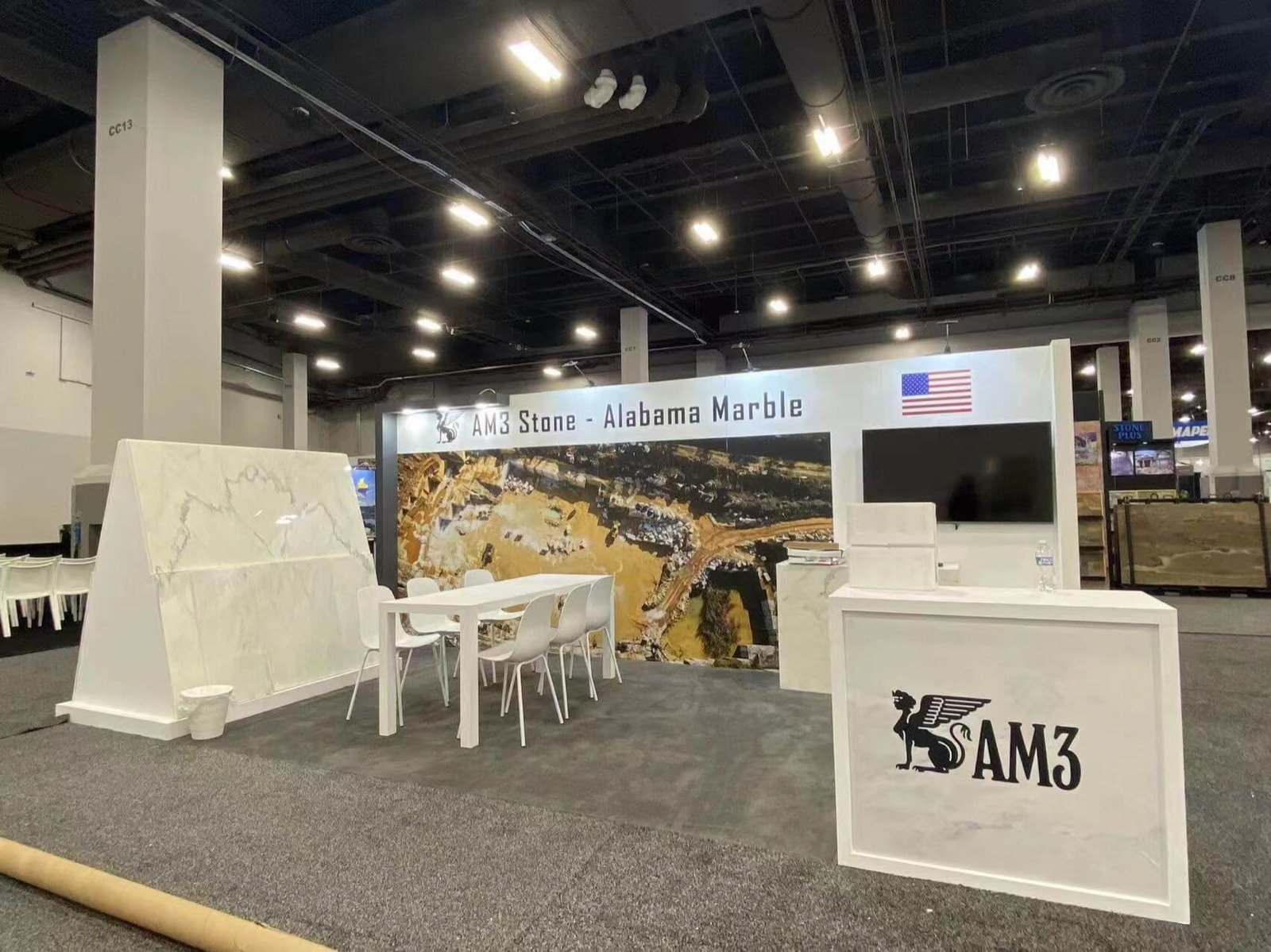 AM3 10x20 trade show booth display at TISE 2022