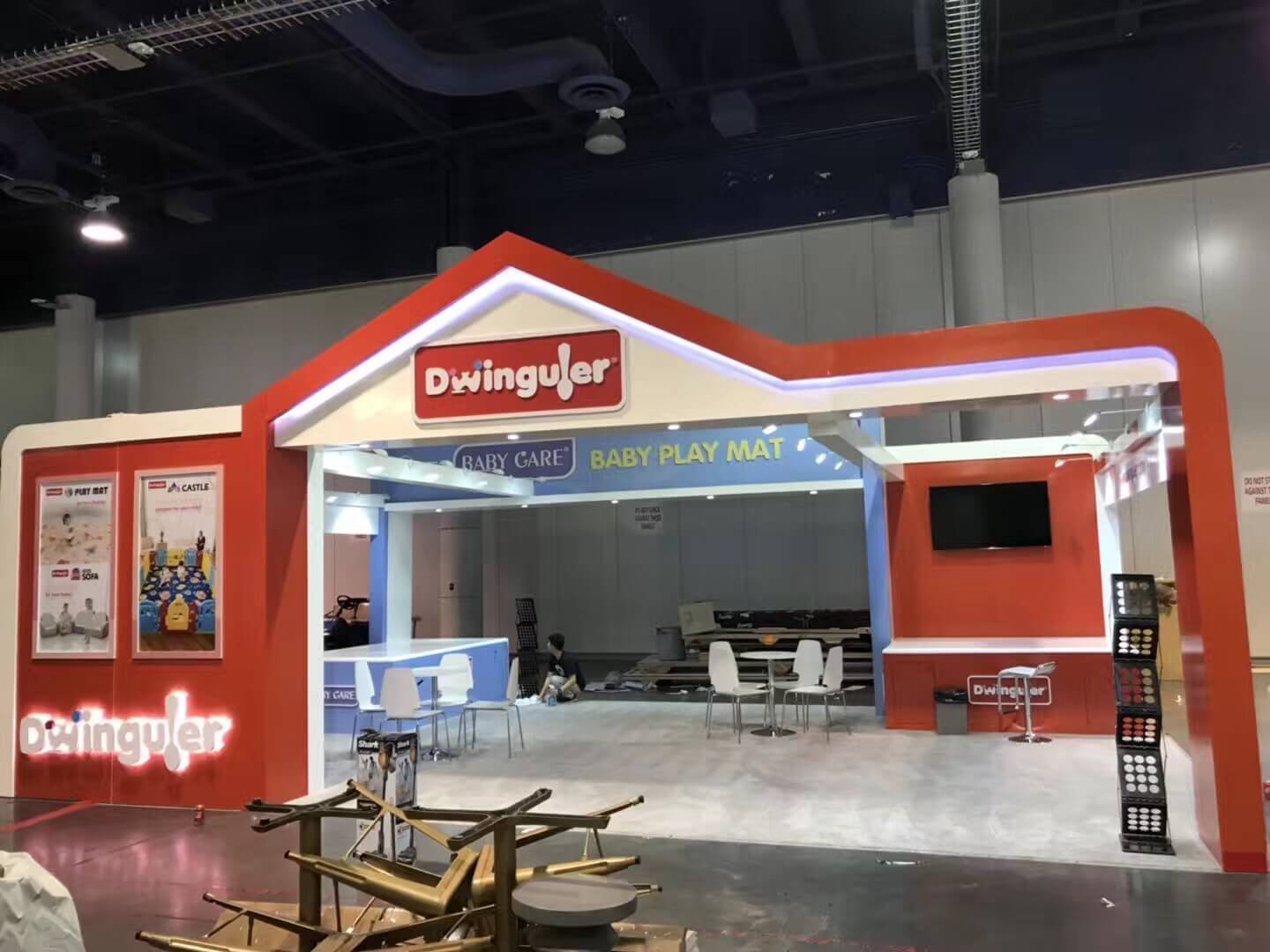 I&S 20'x30 trade show booth at ABC Kids Show 2017