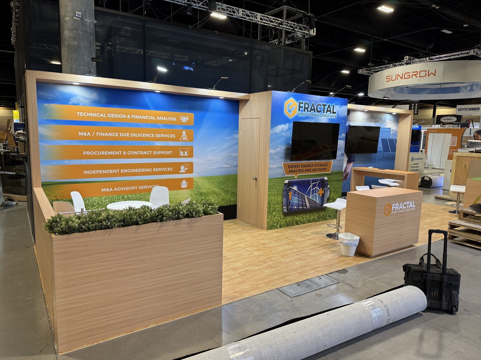 FBA 10x30 trade show booth at Cleanpower 2025